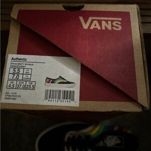 Vans multicolored